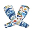 thumbnail image 2 of Yiaed Marine Animals Print Arm Sleeves,Cooling UV Sun Protection Sports Compression for Men/Women, 2 of 6
