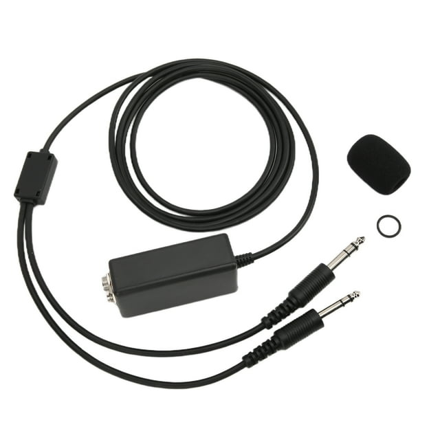 Adaptador de auriculares de aviación Jadeshay cable de extensión portátil GA 1 2 metros
