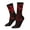3 Black, variant on Red Gothic Skeleton Throne Print Adult Socks for Men & Women,Calf Socks, Ankle Socks,Boots Socks,Breathable Casual Sock,Unisex Crew Socks