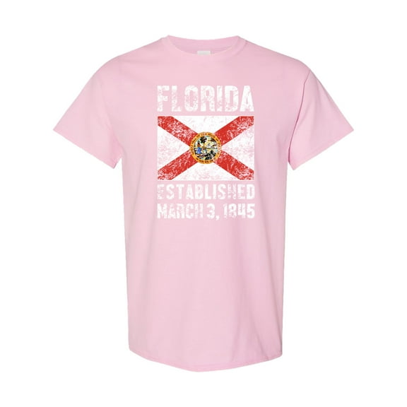 Inktastic Established March 3, 1845 Florida Flag T-Shirt