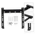 thumbnail image 3 of ORDDIART fixed mounting bracket TV Wall Mount Bracket Black Fixed Position for Living Room 1Pcs, 3 of 7