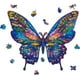 thumbnail image 1 of Rompecabezas de madera de mariposas grandes de 120 piezas, 1 of 7