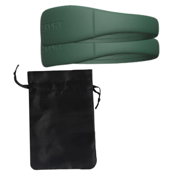 Banda estabilizadora de rótula ajustable con bolsa con cordón, estabilización de 360 grados 2 piezas verdes