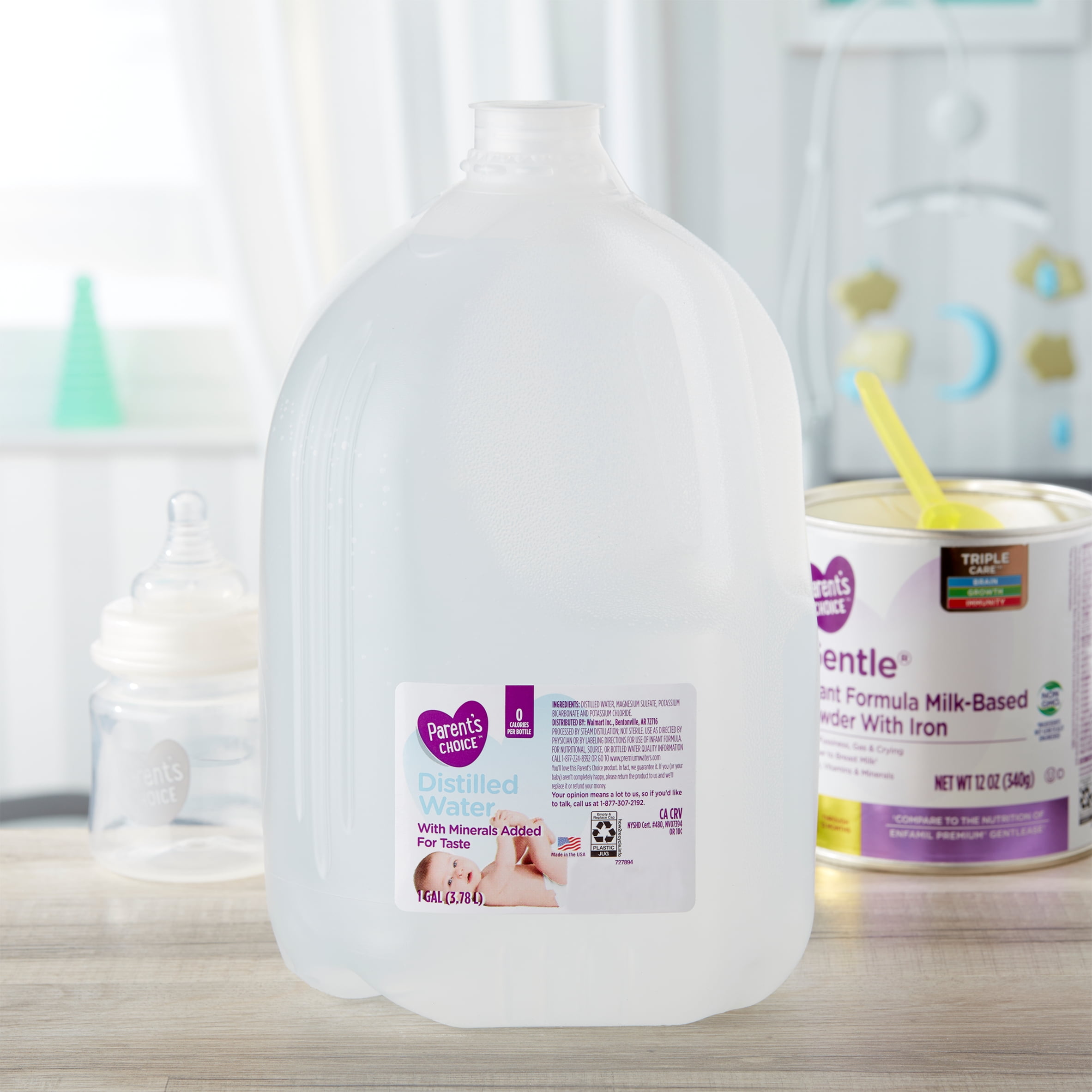 best bottled water brand for baby formula