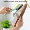 thumbnail image 2 of Multifunctional Shoe Cleaning Brush | Soft Nylon Bristles for Gentle Shoe Care, Household Laundry Scrubber, Ergonomic Non-Slip Handle, Durable Plastic, Travel Size, 2 of 6