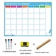 thumbnail image 5 of Cateissary Pizarra blanca Borrado en seco Memo Pizarra flexible Oficina Cocina Refrigerador Calendario Pegatinas Niños Planificador diario cartulina, 5 of 6