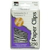 Charles Leonard Inc 79528 Charles Leonard Inc 79528 #3 Nickel Plated Paper Clips 250 Count
