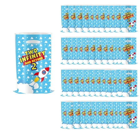 20Pcs Toy Story Anime Party Favor Bags - Beautiful Cartoon Theme Gift Bags with Handles for Birthday Candy, Kids Party Decorations Supplies