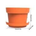 thumbnail image 3 of Lámpara de noche con proyección de plantas en maceta: lámpara de mesilla de noche 3 en 1 para montaje en pared, ideal para la decoración del dormitorio, con alimentación USB y regulador de i, 3 of 6