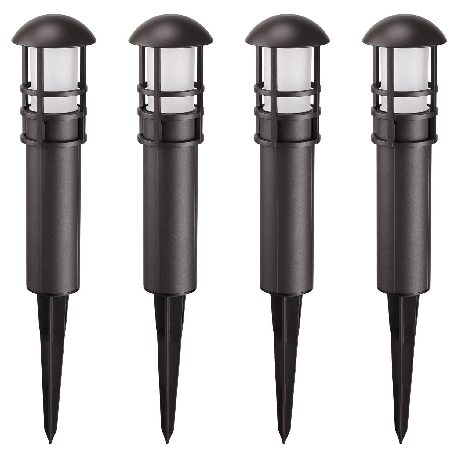 Leonlite 4Pack 3W LED Landscape Light, Waterproof, 12V Low Voltage