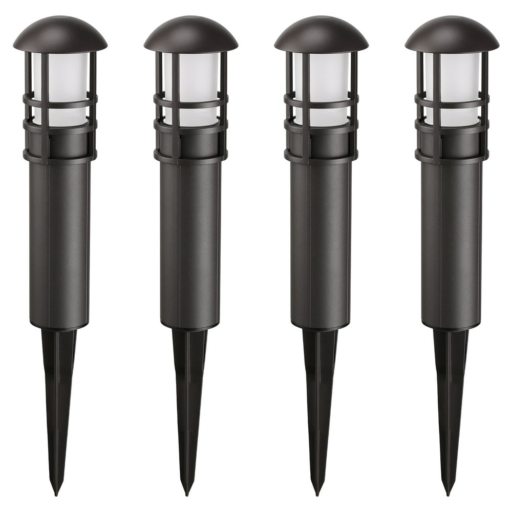 Leonlite 4Pack 3W LED Landscape Light, Waterproof, 12V Low Voltage