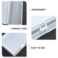thumbnail image 3 of 2Pcs Clear Plastic Battery Case Storage Holder Box Container, 3 of 9