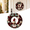 Christmas gnome, variant on 3D Fabric Poke Wreath DIY Kit, Punch Needle Craft Set, Complete Accessories Beginner‑Friendly Handcraft for Front Door Wall Home Decor