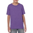 thumbnail image 1 of Softstyle Youth T-Shirt, L, Heather Purple, 1 of 3