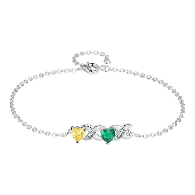 CAIROYAR Pulseras de piedra natal personalizadas para mujeres, regalo para el día de San Valentín, día de la madre, Australia