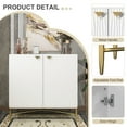 thumbnail image 6 of Newboti Furniture 2 Door White Locker Accent Cabinet BN.1497, 6 of 10