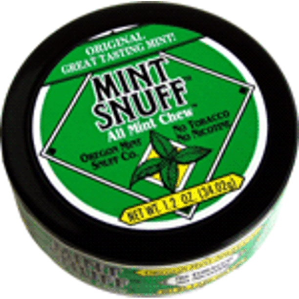 Oregon Mint Snuff Co, Mint Chew 1 can 1.2 oz