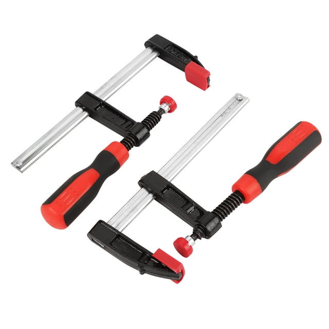 Bar Clamp,2Pcs Heavy Duty F Woodworking Clamps Woodworking Clip Convenient Use
