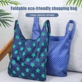 thumbnail image 4 of 6 Pcs Sacs d'Épicerie avec Poignées Réutilisables Pliables Lavables en Polyester Résistant Sac Fourre-Tout de Courses pour Voyage 6 Pcs, 4 of 13