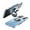Blue, variant on SuperShield Phone Case for iPhone 15 Plus Coridbrief Large Window Phone Case Leak Label Magnetic Bracket for iPhone 15 Plus MagSafe Satad Case - Black