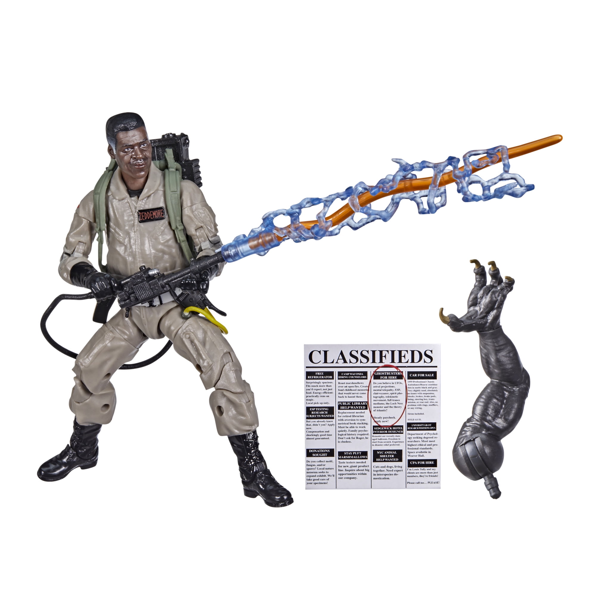 Ghostbusters Plasma Series Winston Zeddemore 6-Inch Collectible Ghostbusters:  Afterlife 