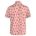 thumbnail image 3 of CONROSES Mens Short Sleeve Polo Shirts Strawberry Graphic Collared Polo Shirt for Men Casual Golf Shirts, 3 of 3