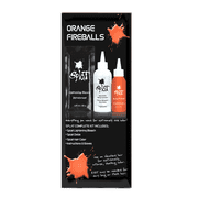 Splat Complete Kit, Orange Fireballs, Semi-Permanent Hair Dye with Bleach