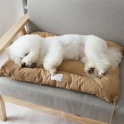 YIMWNYI Winter Thickened Warm Dog Kennel Washable Dog Mats, Non-Slip Stain Resistant, Cozy Polyester Pet Bed, Comfortable Dog Mattress for Home Décor, Ideal for Indoor Pets, Easy to Clean Dog Pad