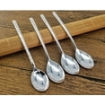 thumbnail image 2 of Wollet 999 Sterling Silver Spoons for Children, 28g, Soup Spoons, Rice Spoons, Silver Tableware，13cmx2.5cm, 2 of 2