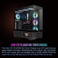 thumbnail image 2 of Maletín para ordenador Thermaltake View 370 TG ARGB Mid Tower, 2 of 7