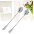 thumbnail image 3 of unbranded Buffet Serving Utensils 2Set Thickened Round Stainless Steel Spoons for Lovers Home Use, 3 of 8
