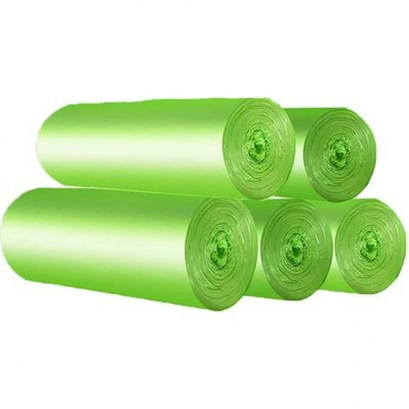 Eco-Friendly Biodegradable Trash Bags For Kitchen, Leak Proof Star Sealed Bottom 30L Compostable Garbage Bags Corn Starch Based Material, Environmentally Friendly Tear Resistant