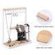 thumbnail image 5 of Jewelry Stand with Wooden Tray for Rings and Hooks for Storing Necklaces, Bracelets, Rings, Wa, 5 of 5