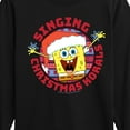 thumbnail image 3 of SpongeBob SquarePants  - Singing Christmas Korals - Toddler & Youth Long Sleeve Graphic T-Shirt, 3 of 6