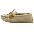 thumbnail image 2 of OwnShoe Comfortable Leather Loafers for Women Lightweight Slip On Moccasin Slipper Flannel Lining Non-Slip Casual Shoes, 2 of 8