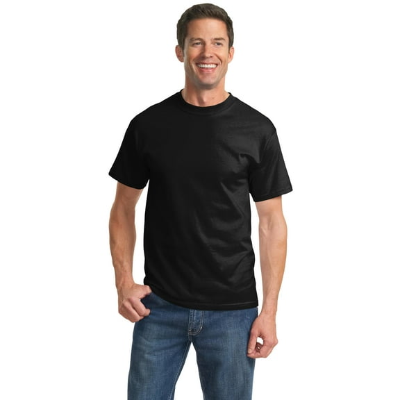 Port & Company Tall Essential Tee-LT (Steel Blue)