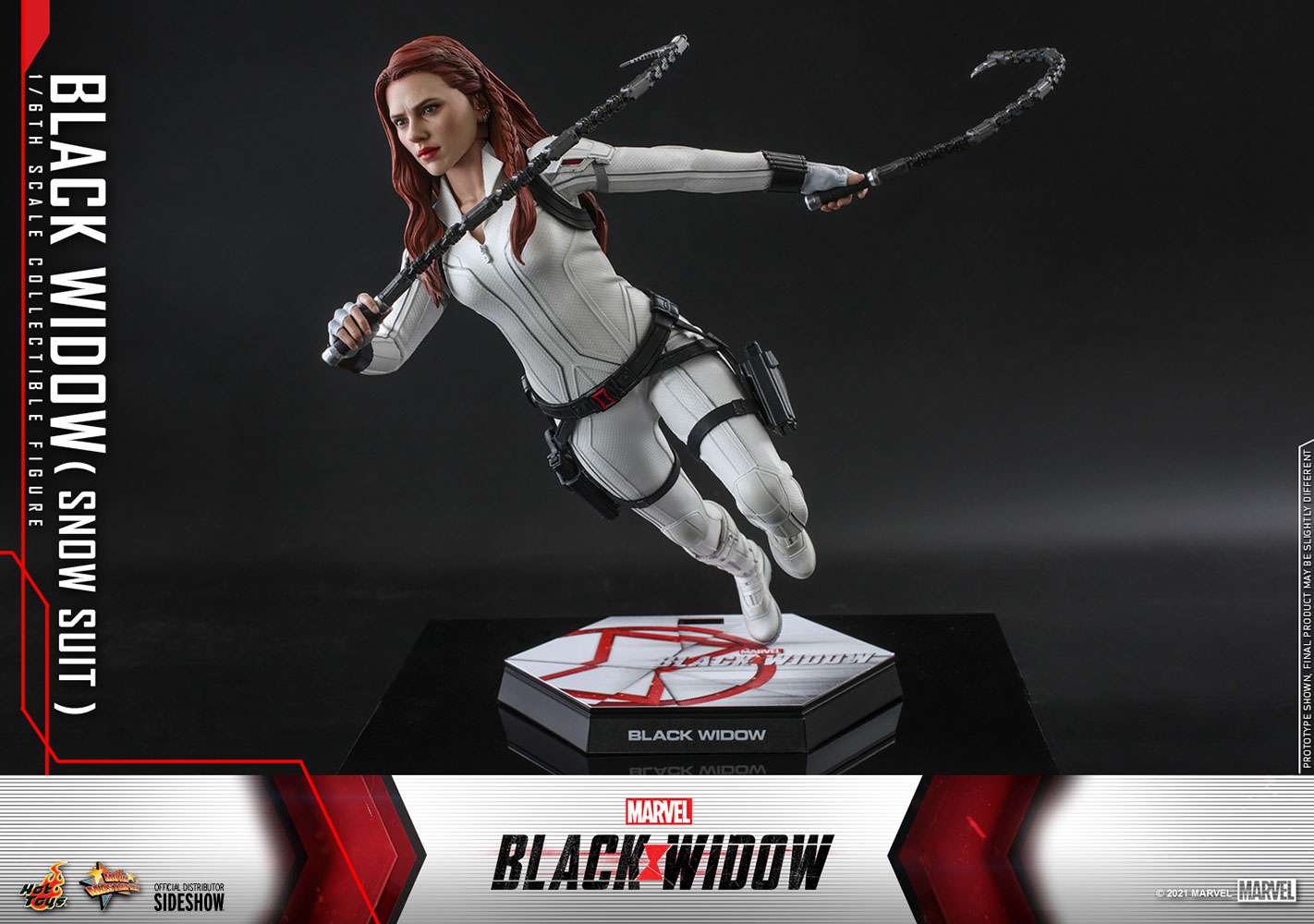 Figure Hot Toys MMS601 - Marvel Comics - Black Widow - Black Widow Snow Suit