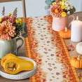 thumbnail image 4 of Thanksgiving Table Runner, Autumn Thanksgiving Kitchen Dining Table Decoration for Home Party Decor 13x108 Inches, 4 of 9