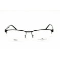 thumbnail image 4 of Chesterfield Semi-Rimless Rectangular Matte Black Eyeglasses, 4 of 5