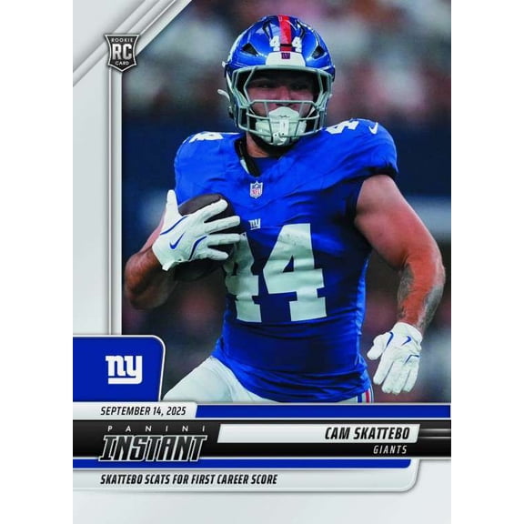 NFL 2025 Instant Football  Cam Skattebo #70 [Rookie]