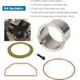 thumbnail image 4 of Air Compressor Cylinder Sleeve Ring Kit For DeVilbiss Cable 165080 K-0650, 4 of 5