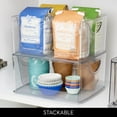 thumbnail image 4 of iDesign Plastic Open-Front Cabinet and Pantry Organizing Bin, Clear, 4 of 6