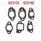 thumbnail image 5 of Carburetor Gasket Repair Kit For Honda GCV135 GCV160 HRB425C HRB475C HRB476C HRB536C HRG536Engine Lawn Mower Motor Carby Replace, 5 of 5