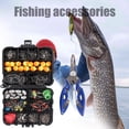 thumbnail image 1 of Kit De Aparejos De Pesca En El Mar 263pcs / set Kit de aparejos de pesca en el mar con alicates anticorrosión para exteriores (naranja), 1 of 8