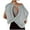 Gray, variant on AherBiu Workout Tops for Women Hollow Back Cap Sleeve Lightweight Activewear Athletic Shirts Cropped Yoga Tees