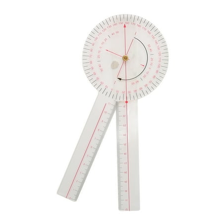 

Small Joint Goniometer Finger Goniometer Wear Clear Scale 360 Degrees For Elbow