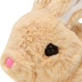 thumbnail image 2 of Juguete eléctrico de conejo, peluches parlantes, peluches para bebés (marrón), 2 of 4