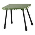 thumbnail image 4 of Almencla Table de Camping Tabouret de Camp Robuste Portable pour Voyage Concert Randonnée Vert, 4 of 8