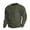 158#Army Green, variant on Mens Casual Corduroy Sweater with Unique Triangular Applique and Round Reinforced Elbow Patches Beige M