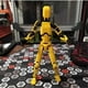 thumbnail image 3 of Robot Action Figure, 3D Printed with Full Articulation Blue, 3 of 5